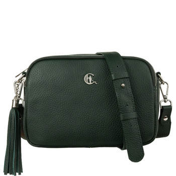 Listonoszka skórzana Canaletto w zielonym - elegancka i praktyczna