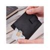 Portfel męski mały skórzany czarny RFID Brodrene G-109MN/BL