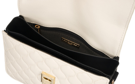 Elegancka, pikowana listonoszka crossbody - David Jones
