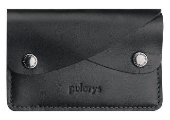 Portfel RETRO wykonany z miękkiej skóry Italia czarny