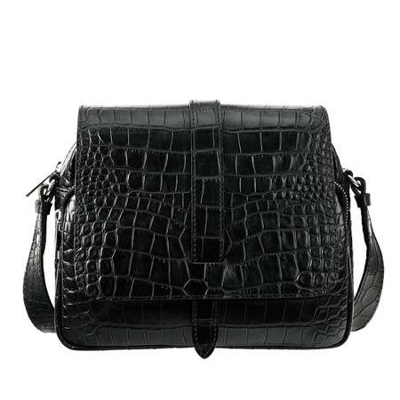 Listonoszka Canaletto z krokodylim wzorem - elegancja na każdą okazję