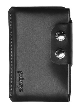 Portfel HOBBY wykonany ze skory Nomad czarny