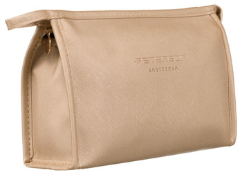 Kosmetyczka ekologiczna Peterson - elegancki organizer w kolorze złotym