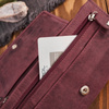 Elegancki różowy portfel skórzany Paolo Peruzzi z ochroną RFID