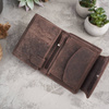 Zestaw prezentowy ZUP-40-BR portfel damski skórzany T-12 etui T-51