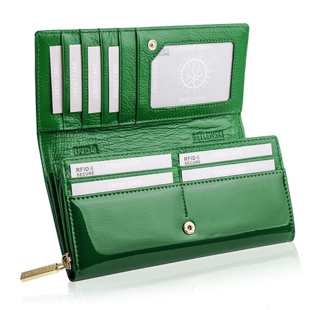 Portfel damski ROYAL zielony