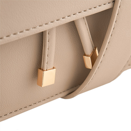 Listonoszka na ramię MILEY bezowy