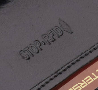 Skórzany portfel męski z ochroną kart zbliżeniowych - Peterson