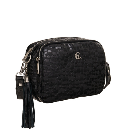 Listonoszka skórzana krople - elegancja i funkcjonalność na co dzień