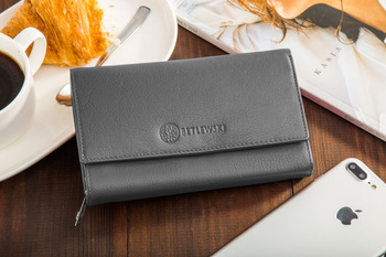 Portfel damski SOFTLY szary