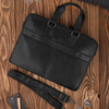 Torba skórzana męska na laptopa 15,6" Paolo Peruzzi czarna AL-09-BL