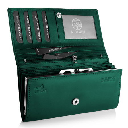 Portfel damski BASIC zielony