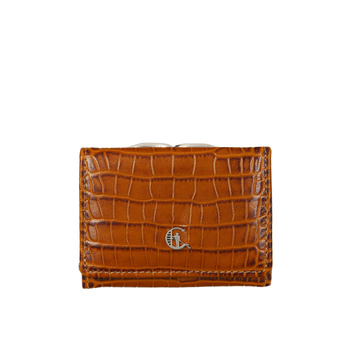 Portfel skórzany Canaletto krokodyli z RFID - elegancja w miniaturze