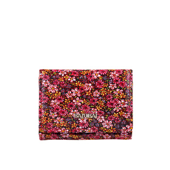 Portfel damski BajuBaj z kolorowej skóry naturalnej - czerwony styl i funkcjonalność