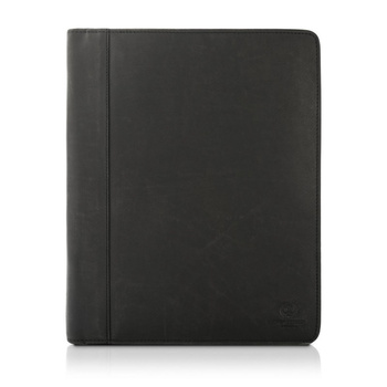 Vintage skórzany biwuar A4 aktówka Paolo Peruzzi T-57-BL