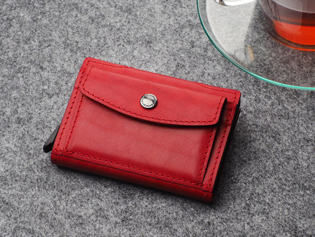 Portfel DOPPIO Max czerwony