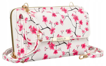 Mini torebka-portfel ze skóry ekologicznej - 4U Cavaldi