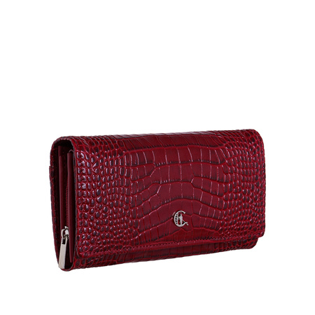 Portfel skórzany damski Canaletto z krokodylem - elegancja i ochrona RFID