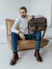 Torba męska HUNTER brazowy