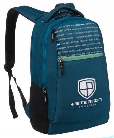 Sportowy, pojemny plecak z poliestru - Peterson