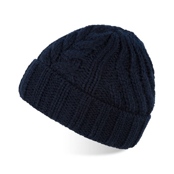 Czapka zimowa damska z polarem Paolo Peruzzi granatowa A-05-DB