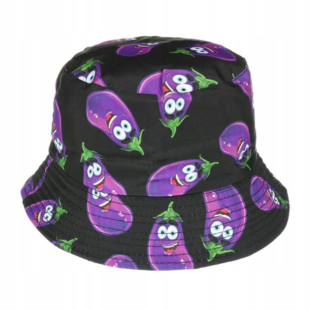 Kapelusz bucket hat czapka dwustronna na ryby lato