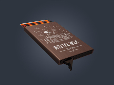 Etui na karty kredytowe RFID ZEN "INTO THE WILD"