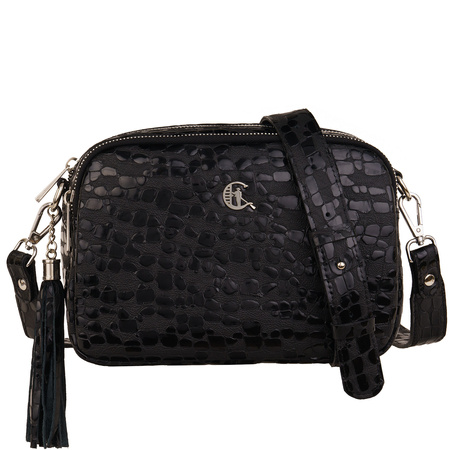 Listonoszka skórzana krople - elegancja i funkcjonalność na co dzień