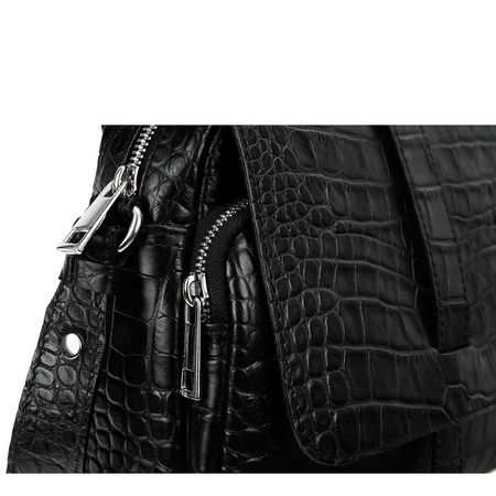 Listonoszka Canaletto z krokodylim wzorem - elegancja na każdą okazję