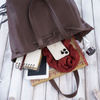 Torba shopper skórzana brązowa Paolo Peruzzi IN-64-BR na ramię