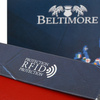Męski portfel skórzany czarny RFiD skóra Beltimore