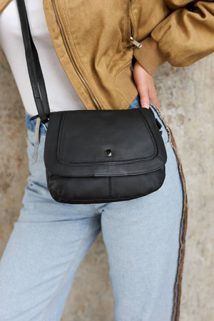 Listonoszka skórzana damska Peterson - elegancki styl na co dzień