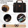 Torba na laptopa z uchwytem na walizkę Paolo Peruzzi T-31-MC