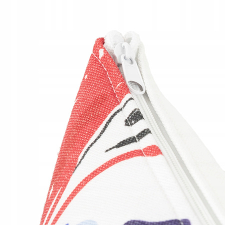 Torba Plażowa materiałowa marynarska lekka duża A4 shopper canvas Bellugio