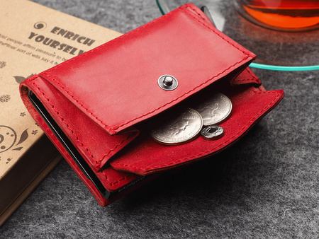 Portfel DOPPIO Max czerwony