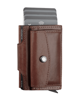 Portfel DOPPIO Max brązowy