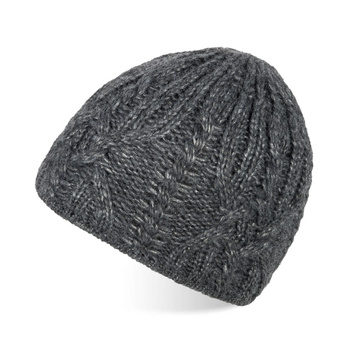 Czapka damska zimowa Paolo Peruzzi A-03-GR szara z podszewką