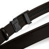 Skórzany pasek męski ELITE ciemny-braz 130-cm