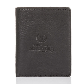 Skórzany portfel męski Paolo Peruzzi Adventure slim cienki 201