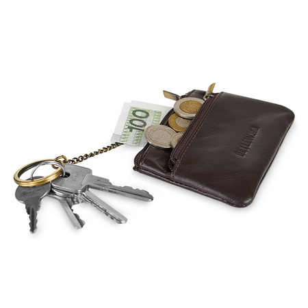 Etui na klucze CLASSIC brazowy
