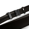 Skórzany pasek męski ELITE 120-cm ciemny-braz