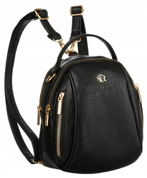 Mały plecak damski ze skóry ekologicznej - Rovicky