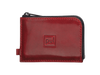 Portfel OLDTIMER SLIM  wykonany z roślinnie garbowanej skóry Nomad czerwony