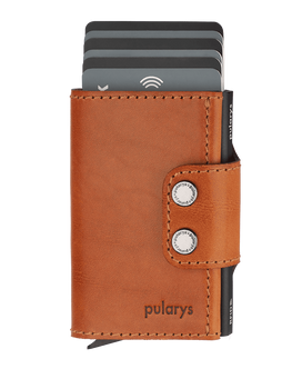 Portfel DOPPIO wykonany ze skóry Nomad koniak