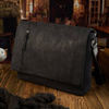 Torba męska na ramię vintage canvas SP-06-BL