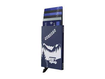 Etui na karty kredytowe RFID ZEN "I'D RATHER BE CAMPING"