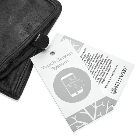Rękawiczki damskie AUDREY iTOUCH czarny xl-135-cm