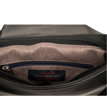 Listonoszka Canaletto ze skóry naturalnej - styl i funkcjonalność