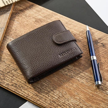 Portfel męski LOUIS ciemny-braz