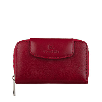 Portfel Damski Canaletto z naturalnej skóry – elegancja w czerwieni